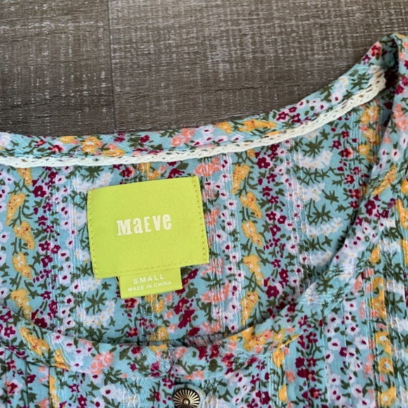 Anthropologie Maeve button front blouse - Picture 3 of 7